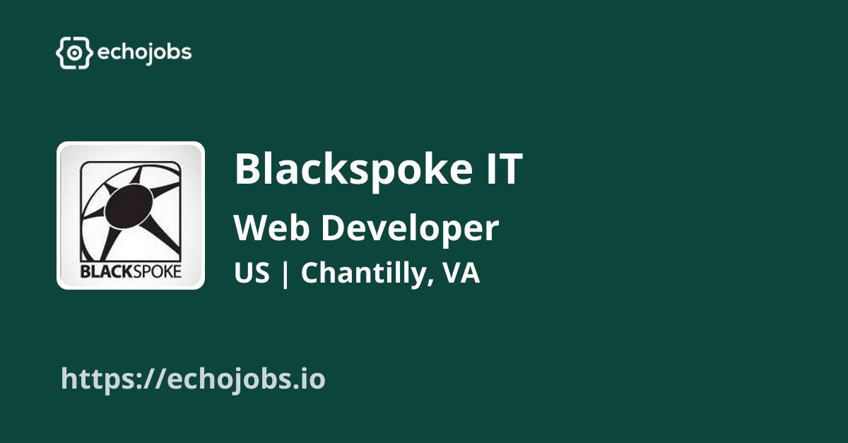 Web Developer, .Net / AWS | TS/SCI CI Poly at Blackspoke IT