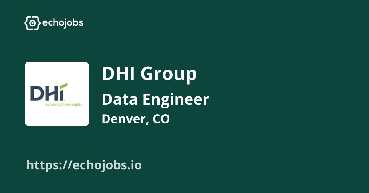 Data Engineer at DHI Group