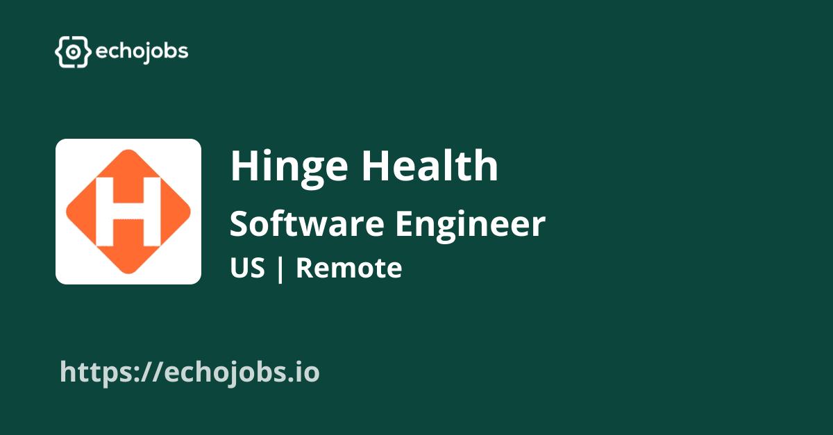 Software Engineer New Graduate 2023 at Hinge Health echojobs.io