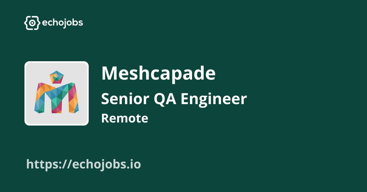 Senior QA Engineer (x/f/m) Remote CET +/ 3 hrs at Meshcapade