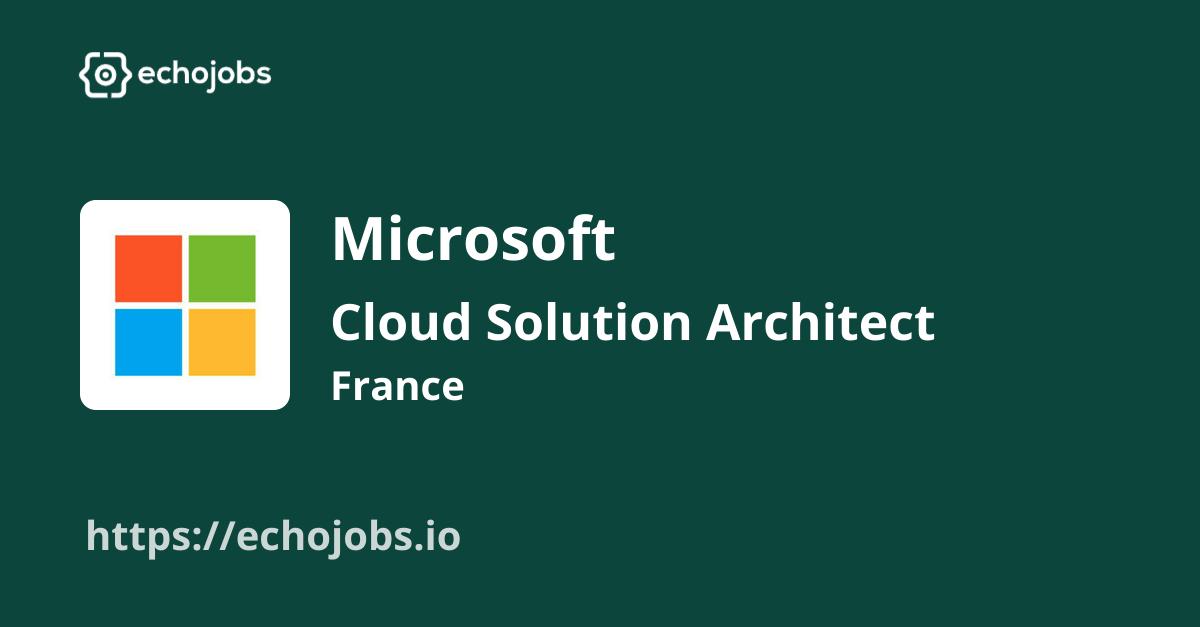 Cloud Solution Architect CTO Modern Work at Microsoft
