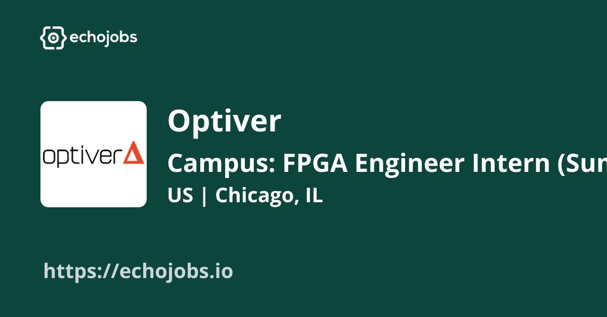 FPGA Engineer Intern (Summer 2024 Chicago) at Optiver