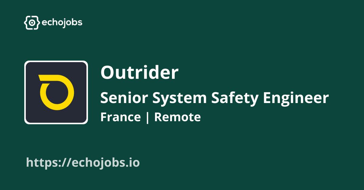 Senior System Safety Engineer at Outrider