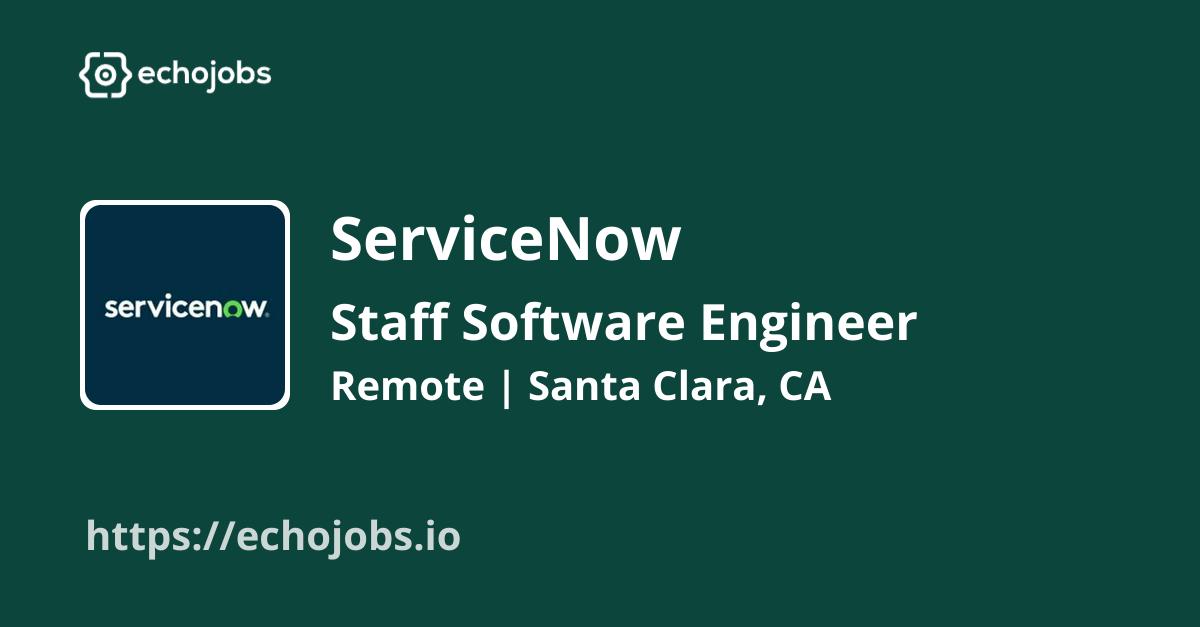 Staff Software Engineer (dCX) at ServiceNow