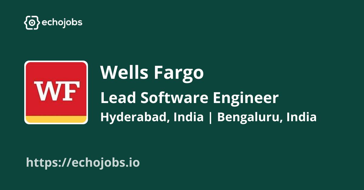 Lead Software Engineer at Wells Fargo
