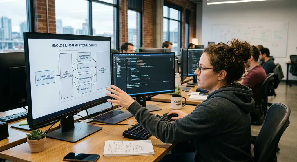 Headless Support Architecture: Migrating from Monoliths to API-First Infrastructure