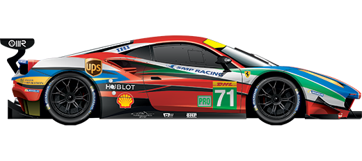 #71 - Ferrari F488 GTE - FIA World Endurance Championship