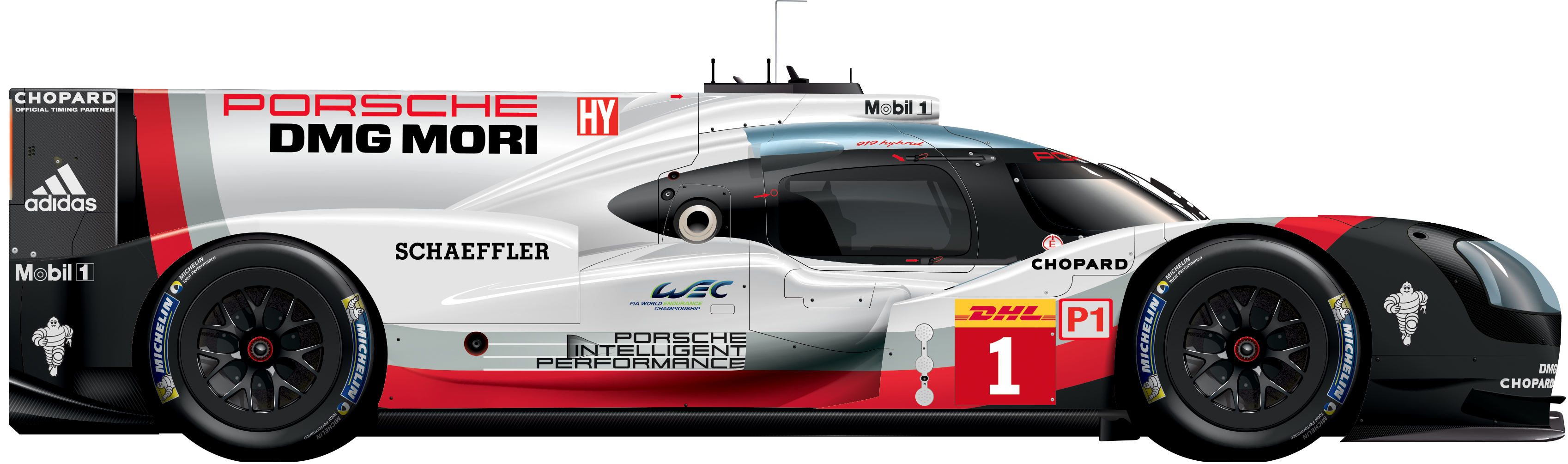 1 - Porsche 919 Hybrid - FIA World Endurance Championship