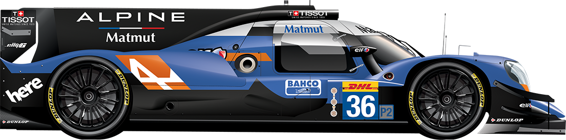 36 - Alpine A470 - Gibson - FIA World Endurance Championship