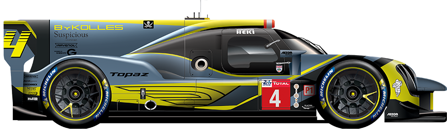 D Webb ENSO CLM P1/01 Nismo N°4 24H Le Mans 2018 O Kra 1/43 Spark s7003 