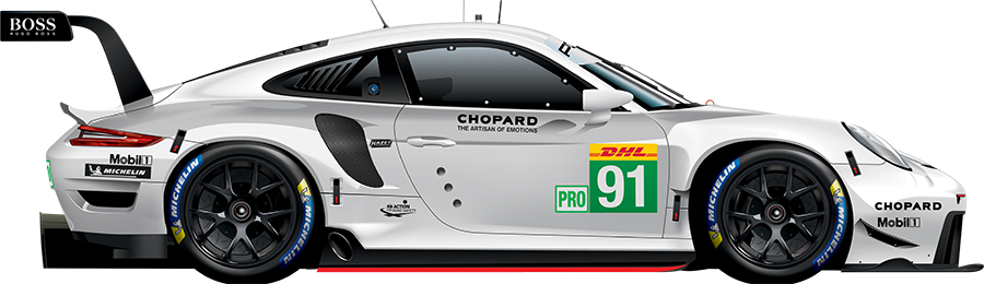 #91 - Porsche 911 RSR - 19 - FIA World Endurance Championship