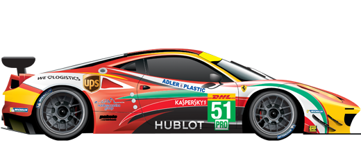 #51 - Ferrari 458 Italia - FIA World Endurance Championship