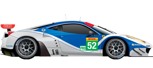 #52 - Ferrari F458 Italia - FIA World Endurance Championship