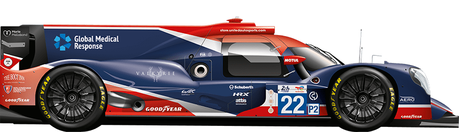 2022 Oreca 07 Gibson #22 Hanson/Albuquerque/Owen – USA Le Mans 24H