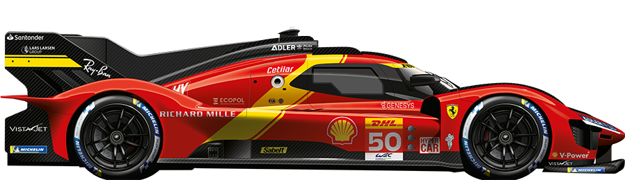 50 - Ferrari 499P - FIA World Endurance Championship