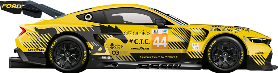 #44 - Ford Mustang LMGT3 - FIA World Endurance Championship