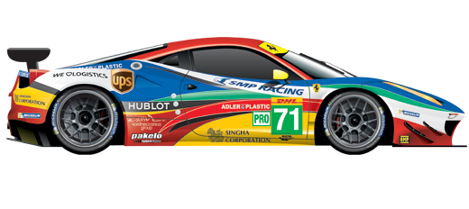 #71 - Ferrari F458 Italia - FIA World Endurance Championship