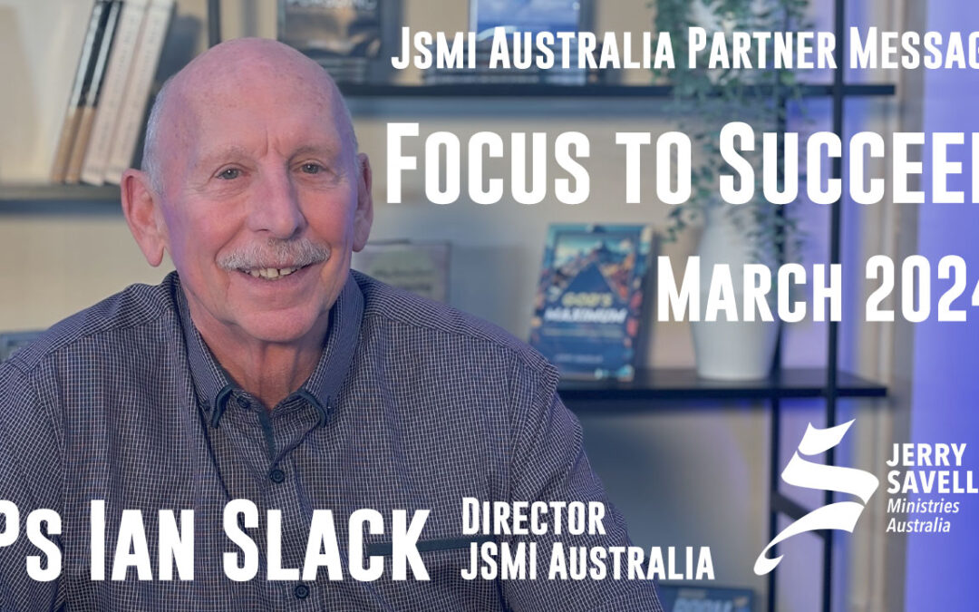 JSMI Partner Message from Ps Ian Slack – March 24