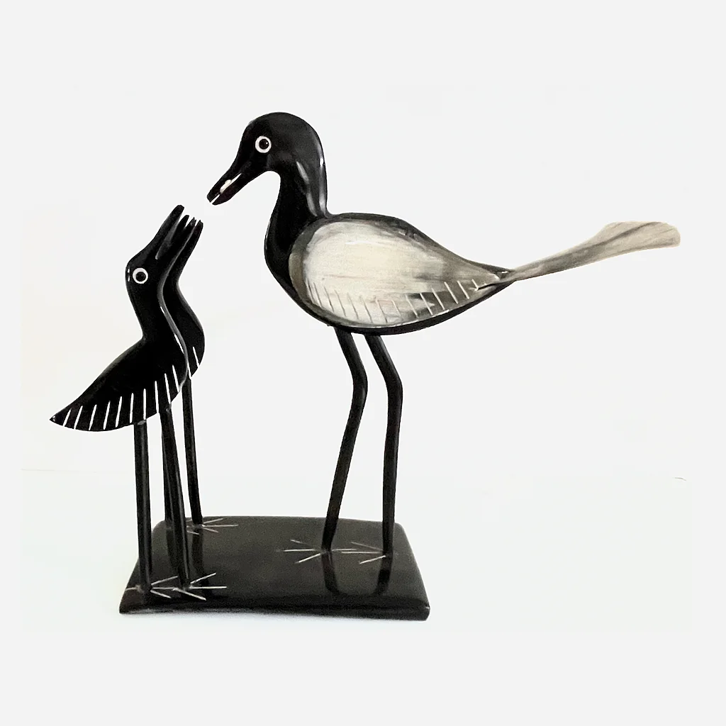 Bird Family Showpiece