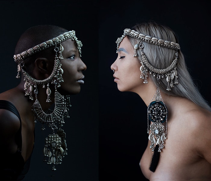 An early Object & Dawn modular headpiece