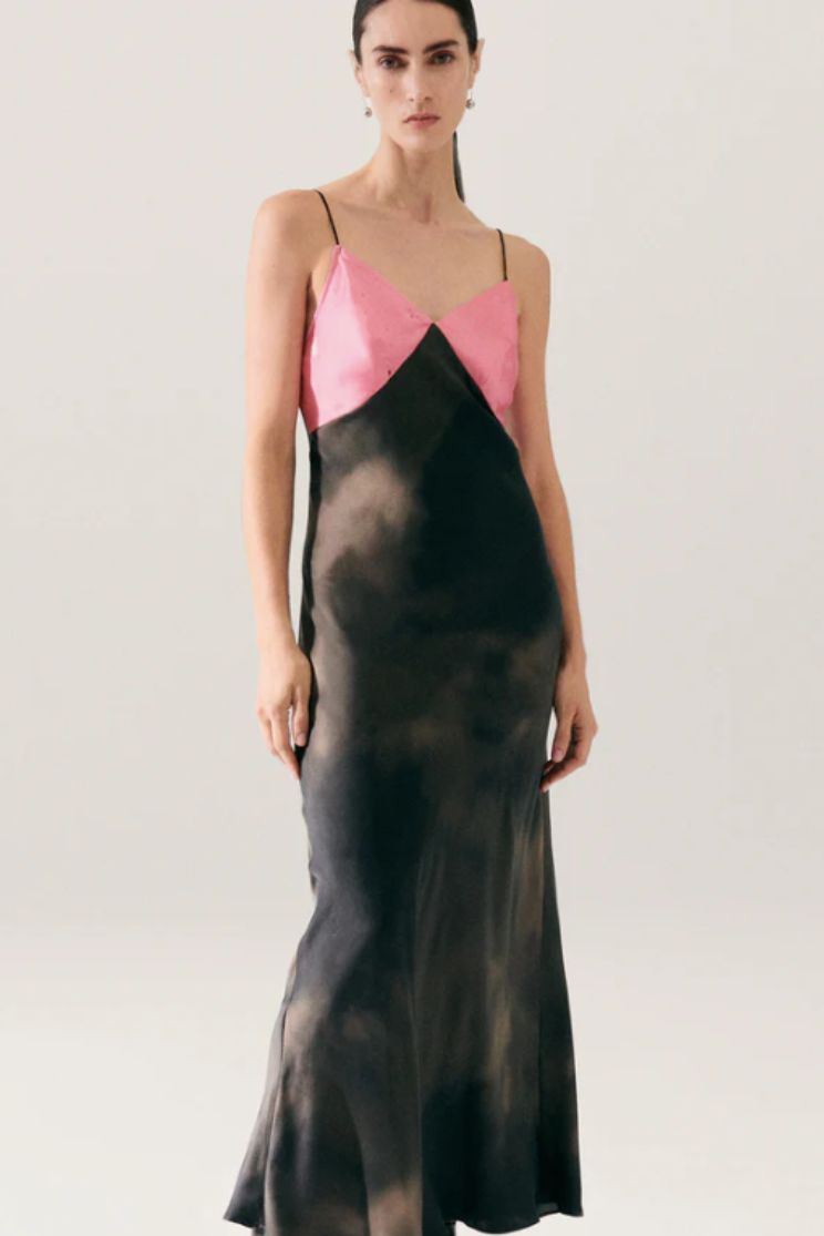 green emerald velvet dress Faviana