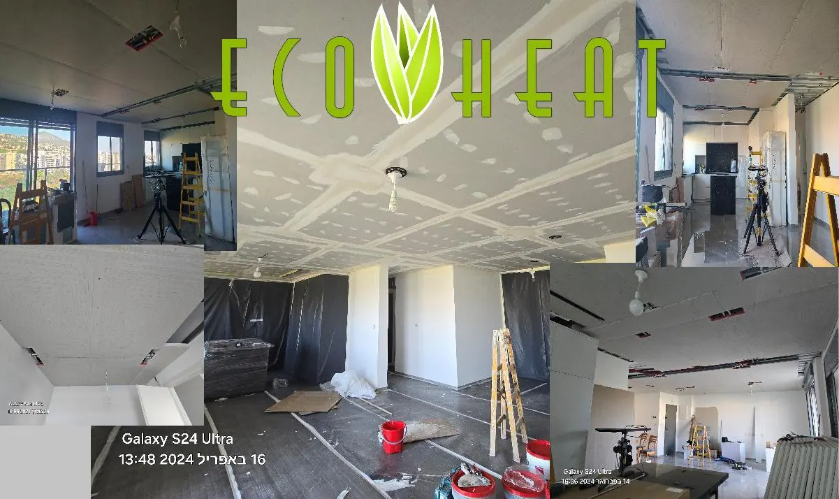 מערכת קירור הידרוני של EcoHeat בפרויקט מגורים בישראל, 2024