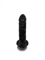 Крафтове мило-член із присоскою Чистий Кайф Black size L, натуральне
