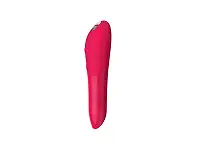 Потужна віброкуля Tango X Cherry Red by We-Vibe, 7 режимів вібрації, 8 рівнів інтенсивності