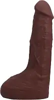Фалоімітатор, що кінчає Doc Johnson The Realistic Cock ULTRASKYN - Squirting 9,5 Inch Chocolate