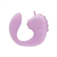 Вібратор-єдиноріжка Unihorn - C Horse - Marina Lilac, вагінально-кліторальна стимуляція