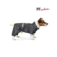 Дощовик Pet Fashion «Rain» для такс, розмір M, сірий