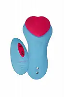 Вібромасажер FairyGasm HeartGem blue