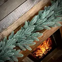 Хвойні гірлянди Classic литі блакитні (упаковка 7 штук по 2 м)