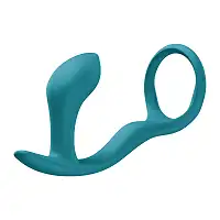 Анальна пробка з ерекційним кільцем Fun Factory BOOTIE RING Bottle Green