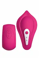 Вібратор у трусики Liebe Panty Vibe Recargable Cerise, нагрів до 39 °C, пульт, трусики в комплекті
