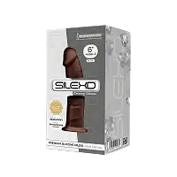 Фалоімітатор SilexD Robby Brown (MODEL 2 size 6in), двошаровий, силікон + Silexpan, діаметр 3,5см