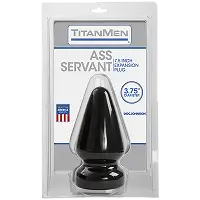 Пробка для фістингу Doc Johnson Titanmen Tools - Butt Plug 3.75 Inch Ass Servant, діаметр 9,4см