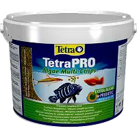 Корм Tetra PRO Algae Multi-Crisps для травоїдних риб, з овочами, 1,9 кг (чіпси)