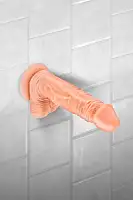 Фалоімітатор Real Body — Real Bruce Flesh, TPE, діаметр 4,2 см