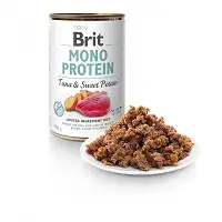 Вологий корм Brit Mono Protein Tuna & Sweet Potato для собак, з тунцем і бататом, 400 г