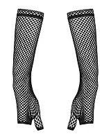 Сітчасті мітенки Obsessive Darkie mittens, black