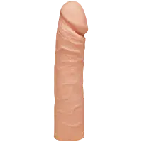Фалоімітатор подвійний Doc Johnson The D - Double D - 16 Inch - ULTRASKYN, діаметр 4,4 см, Vack-U-Lo