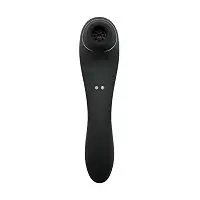 Вакуумний стимулятор з вібрацією Wooomy Smoooch Black Clitoral Suction & Vibration