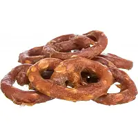 Ласощі Trixie Mini Pretzels для собак крендель з куркою 100 г