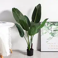 Штучне бананове дерево 120 см у горщику – декоративна рослина