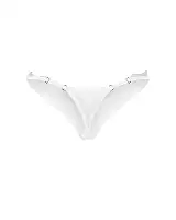Трусики Obsessive Arrowel White crotchless thong L/XL