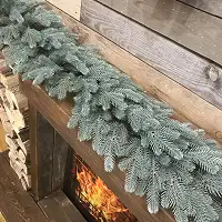 Хвойні гірлянди Traditional литі блакитні (упаковка 6 штук по 2 м)