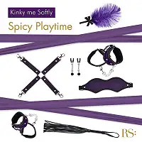 Подарунковий набір для BDSM RIANNE S — Kinky Me Softly Purple: 8 предметів для задоволення