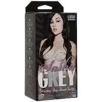 Вібромастурбатор ротик Doc Johnson Sasha Grey - Ultraskyn Vibrating Deep Throat Sucker