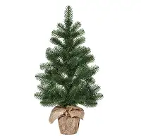 Ялинка лита Premium в мішковині 70 см зелена